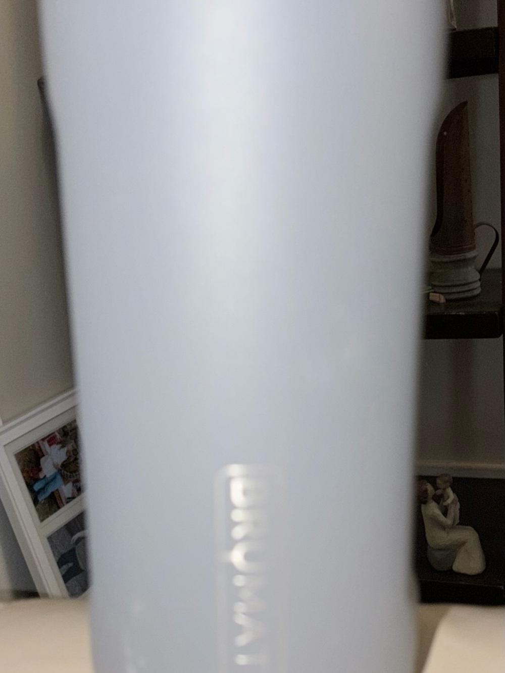 Light Gray Insulated Travel Tumbler - Minimalist Steel Design